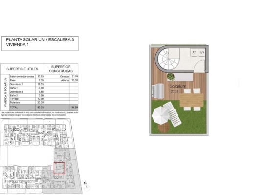 Santa Pola (Estacion de autobuses), Penthouse #RD-N8188
