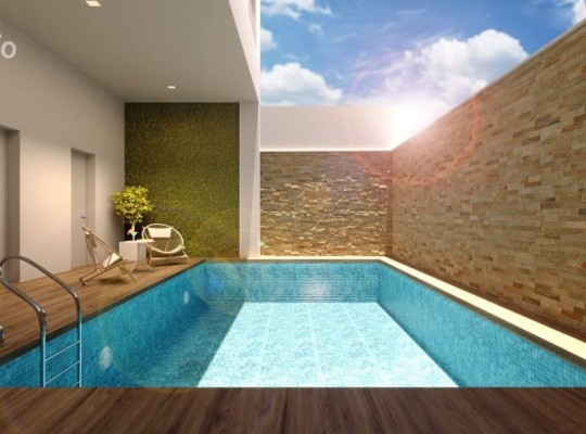 LUXURY BAPARTMENTS ABOUT 200 METRES FROM THE CURA BEACH, TORREVIEJA.