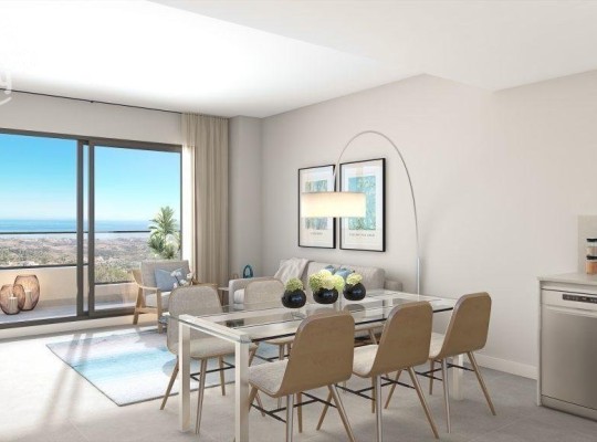 Apartmány s nádherným výhledem na moře, Mijas