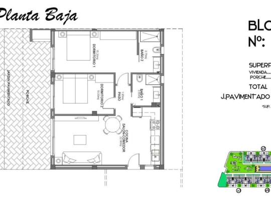 Algorfa (La Finca Golf), Bungalow #CQ-00-14043