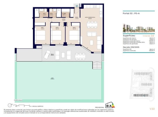 Other areas (Almerimar), Apartment #CQ-00-74400