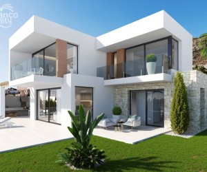 Luxury detached villas in Sierra Cortina, Finestrat, Costa Blanca North