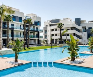 Apartmány s vyhřívaným bazénem blízko pláží Guardamar