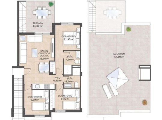 San Miguel de Salinas (La Cañada), Bungalow #RD-N9141