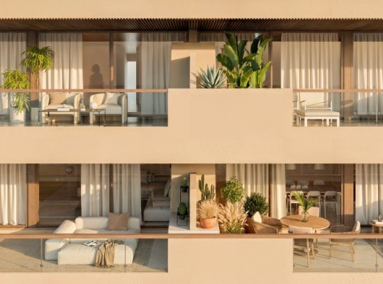 Nové luxusní apartmány s výhledem na moře, Corralejo, Fuerteventura