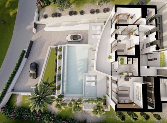 Altea (Sierra Altea), Villa #RD-N6769