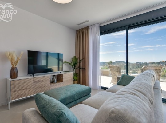 Luxury modern apartments in Finestrat