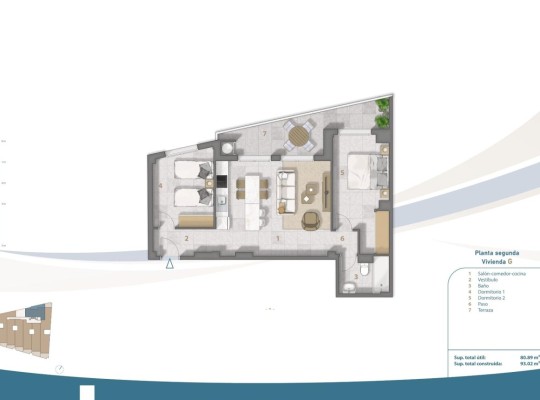 San Pedro del Pinatar (Playa Villananitos), Penthouse #RD-N8380