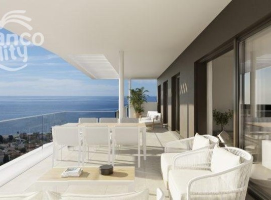 Apartments near Malaga with beautiful sea views