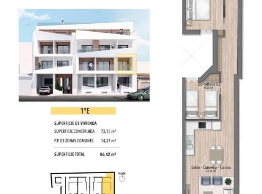 Torrevieja (Playa de El Cura), Apartment #CQ-00-99952