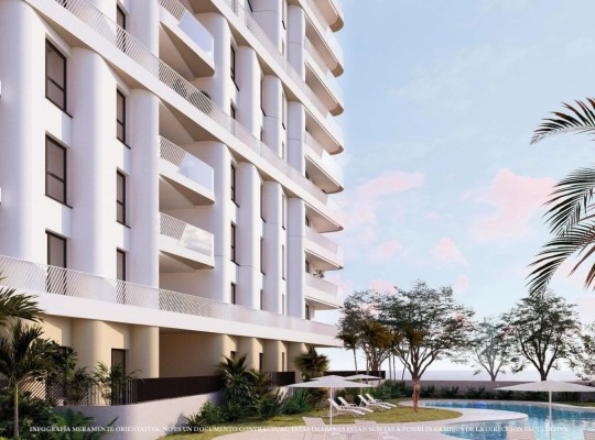 Apartmány 60m od pláže,Villajoyosa (La Tellerola),