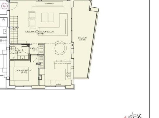 Torrevieja (Playa del Cura), Apartment #CQ-00-35892