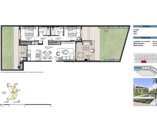 Other areas (Santa Rosalia Lake And Life Resort), Apartment #CQ-00-79209