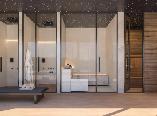 Apartmány s velkou terasou a úžasným výhledem na moře