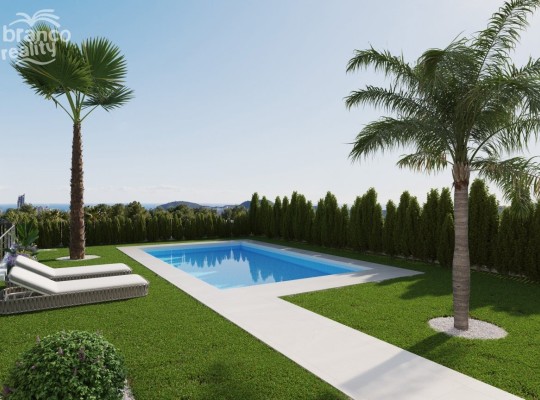 Luxury detached villas in Sierra Cortina, Finestrat, Costa Blanca North