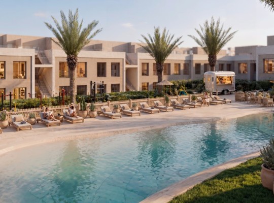 Nové luxusní apartmány s výhledem na moře, Corralejo, Fuerteventura