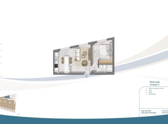 San Pedro del Pinatar (Playa Villananitos), Apartment #RD-N8375