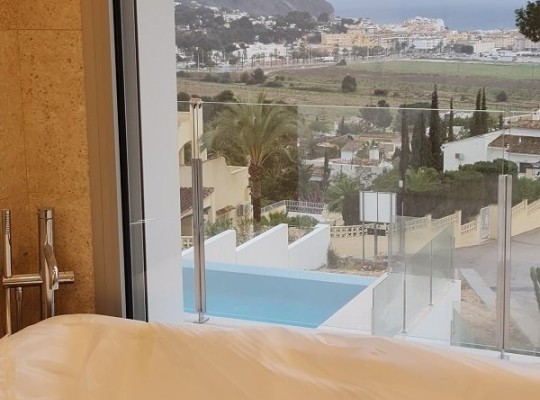 Luxusní moderní vila z  výhledem na more Moraira