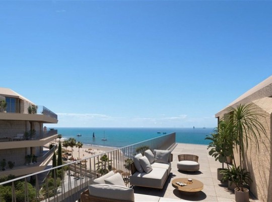 Exkluzivní bydlení v 1.linii u moře, 1-4 ložnice, Estepona