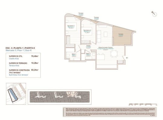 Apartmány 60m od pláže,Villajoyosa (La Tellerola),