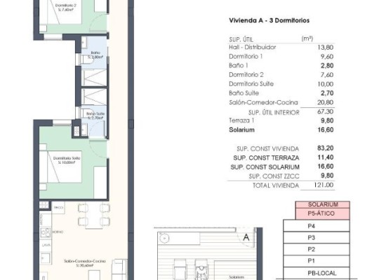 Torrevieja (Habaneras), Apartment #CQ-00-21793