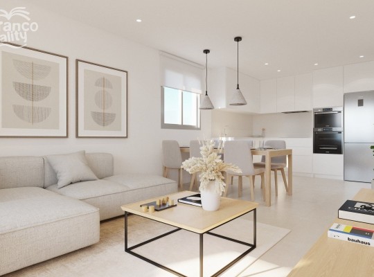 New project in Santa Pola, just 200 meters from LISA beach.