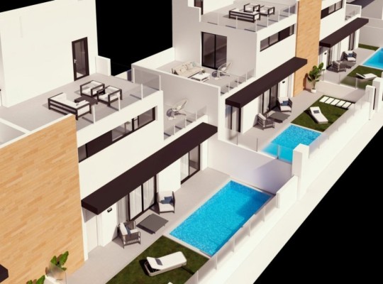 Orihuela Costa (Las Filipinas), Townhouse #CQ-00-82537