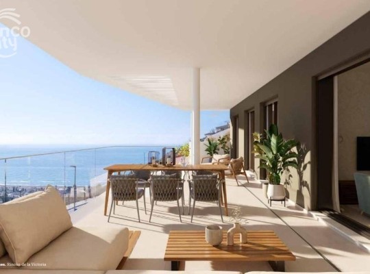 Apartments with beautiful views in Rincon de la Victoria