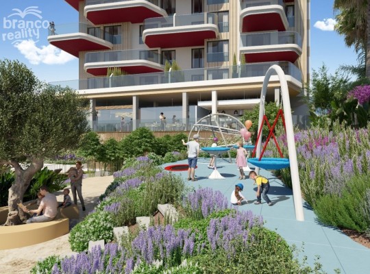 Nový komplex apartmánů se 2 nebo 3 ložnicemi v Calpe