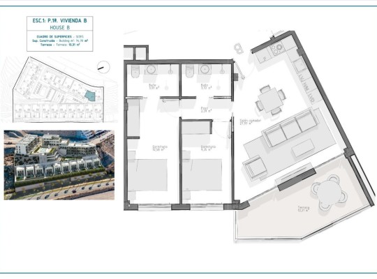 Other areas (Playa del Hornillo), Apartment #CQ-00-80178