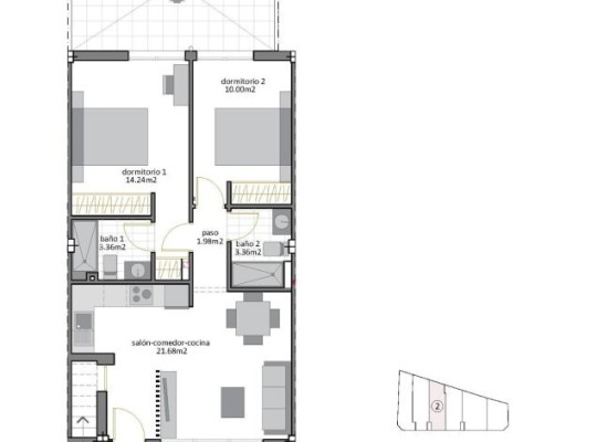 San Pedro del Pinatar (Los Cuarteros), Bungalow #CQ-00-39594