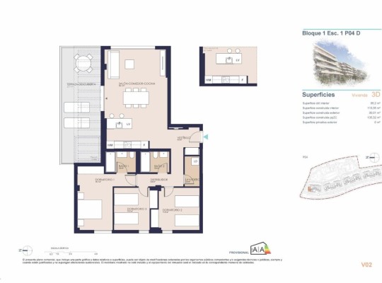 Apartmány El Vergel, 500m od pláže, Denia (Playa de La Almadraba)