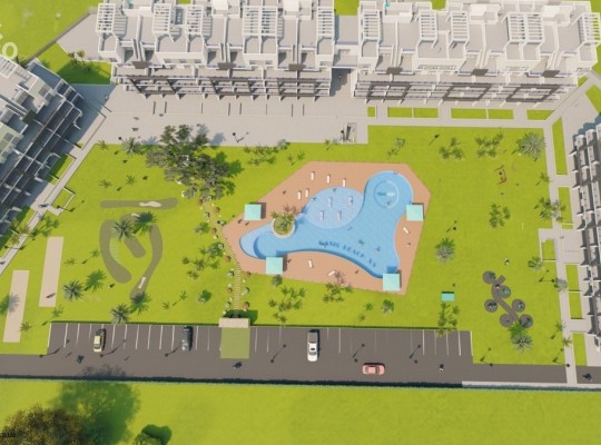 Apartmány se 2 nebo 3 ložnicemi v El Raso.