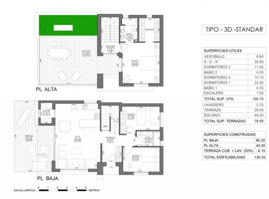 Orihuela Costa (La Ciñuelica), Villa #CQ-00-70980