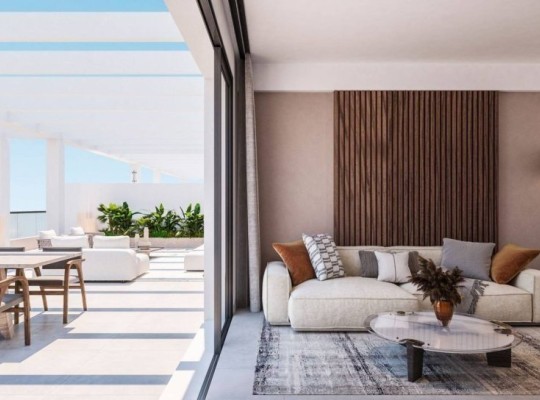 Apartmány 1 linie golfu, 5 minut od pláže, Calanova, La Cala Mijas