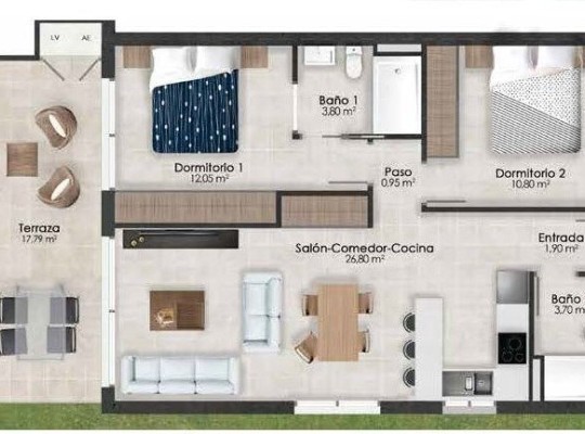 Murcia (Condado de Alhama Resort), Apartment #CQ-00-56896