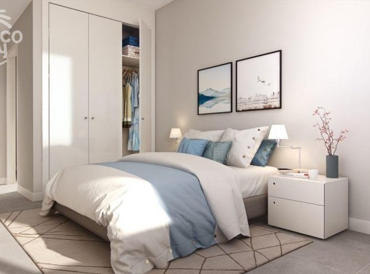 Apartmány s nádherným výhledem na moře, Mijas