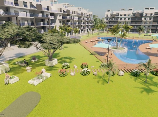 Apartmány se 2 nebo 3 ložnicemi v El Raso.
