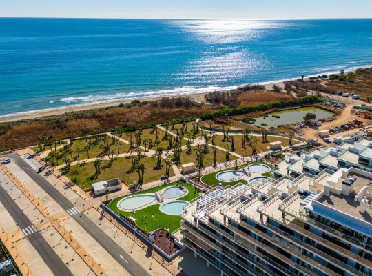 Apartmány v 1.linii na pláži v Oropesa del Mar, Costa Valencia