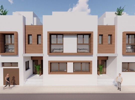 Terraced house in San Javier with private pool,