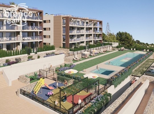 NOVÁ VÝSTAVBA : Apartmány a vily ve Font de Sa Cala