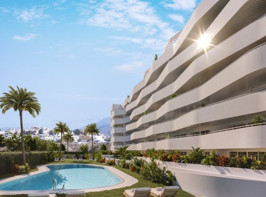 Apartmány 300m od pláže v Torre del Mar