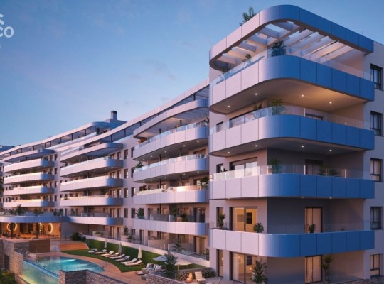 Moderní apartmány s výhledy na moře, Torremolinos