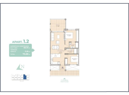 Los Alcazares (Serena Golf), Apartment #CQ-00-17489