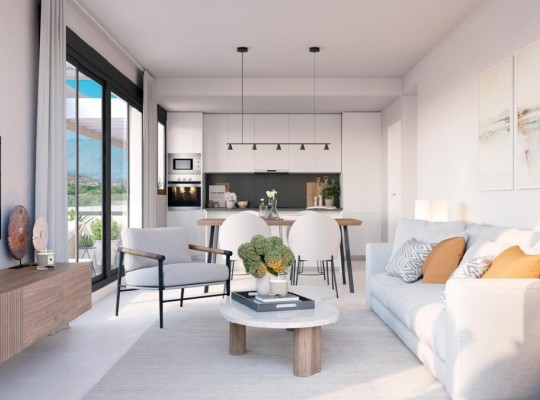 Apartmány 3KK , 4KK a 5KK v krásném prostředí Casares, Estepona