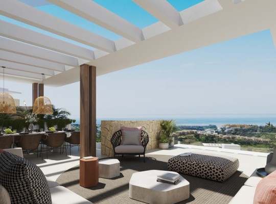Luxusní apartmány s výhledem na moře v La Resina, Estepona