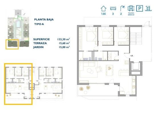 San Pedro del Pinatar (Pueblo), Apartment #RD-N8080
