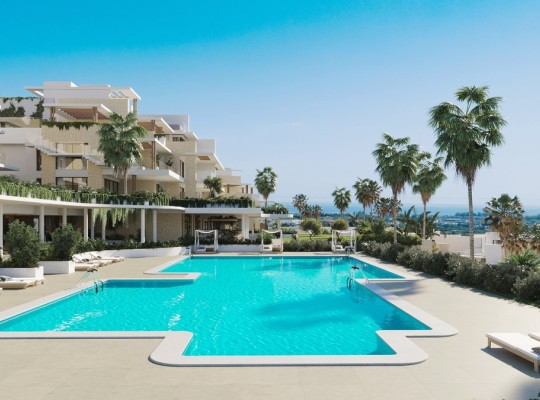 Luxusní apartmány s výhledem na moře v La Resina, Estepona