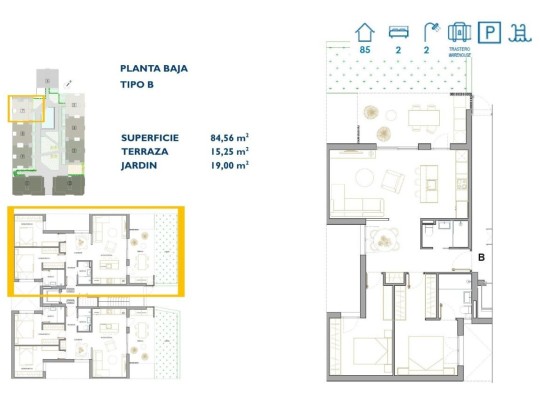 San Pedro del Pinatar (Pueblo), Apartment #CQ-00-43595