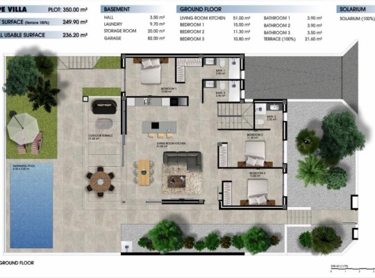 Los Alcazares (La Serena Golf), Villa #CQ-00-33288